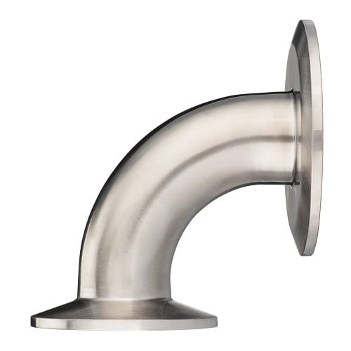 thumbnail image 2 of Tuffturboparts 3” 304 Stainless Steel Sanitary Tube 90 Degree Elbow – Welded Fitting 2 of 2