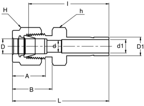 Compression Tube Reducer Adapter | Sanitary Fittings [Buy Online]