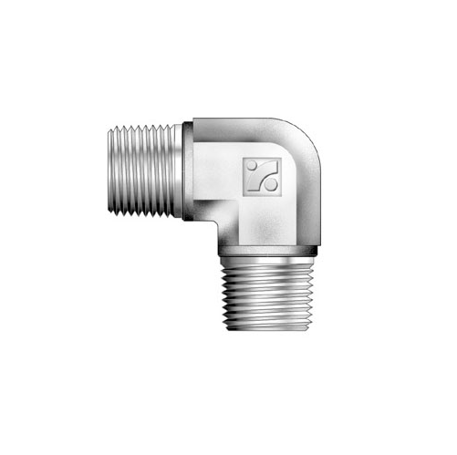 thumbnail image 2 of TITAN 316 Stainless Steel Elbow – 1" Hose Barb X 1" Male NPT – QTY 2 Fittings 2 of 4