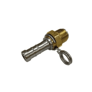 360º Swivel Adapter, 5/8” Barb, Bronze, For M-70, S-70, S-80, & F-90 Series