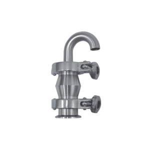 Air relief tri-clamp valve