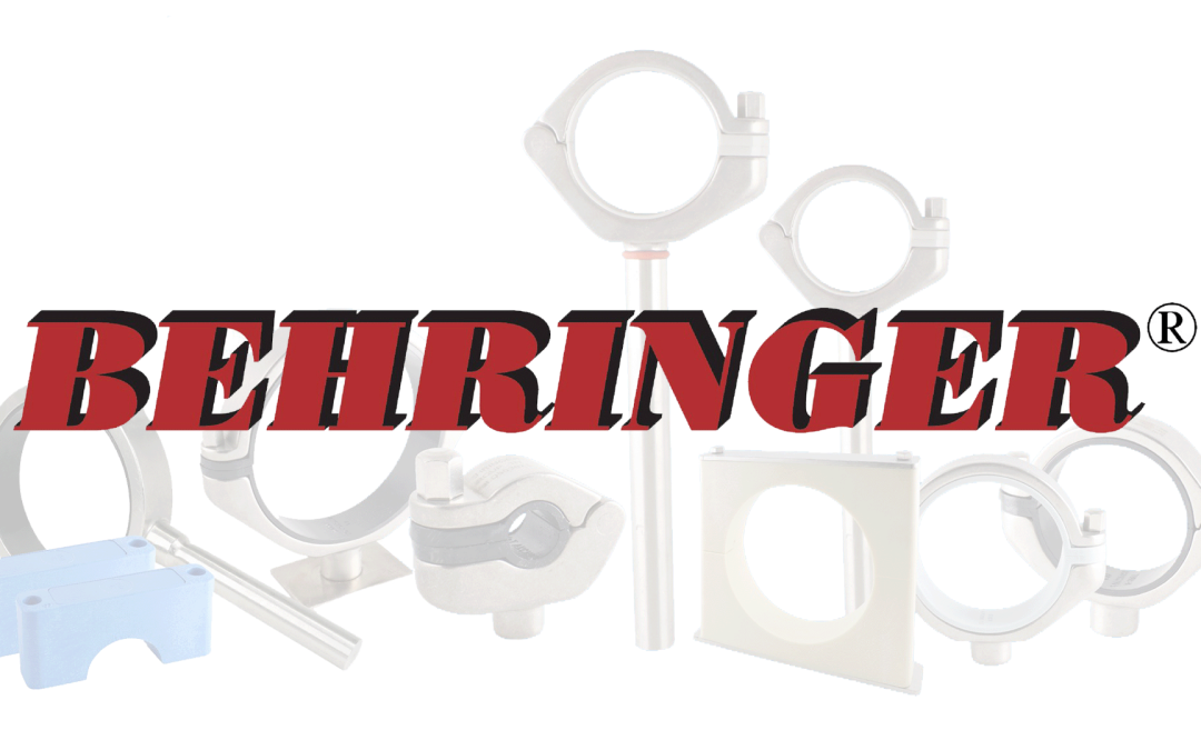 Behringer® Tube Hangers: Superior Support for Sanitary Tubing